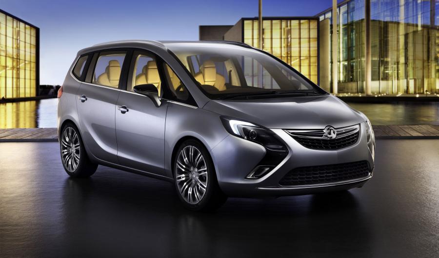  Vauxhall Zafira Tourer Concept 2011 года  (фото 1 из 11)